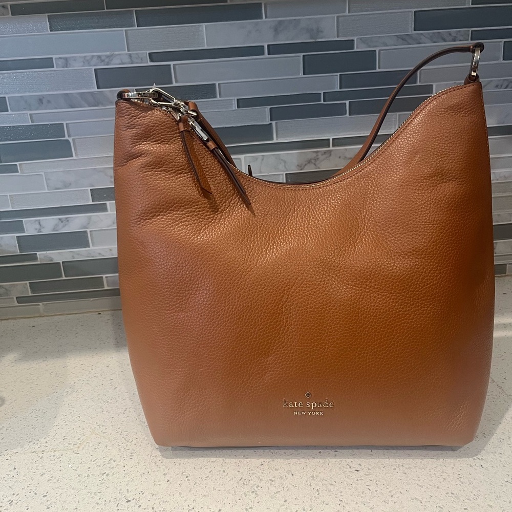 Kate Spade Tan Leather Shoulder Bag
